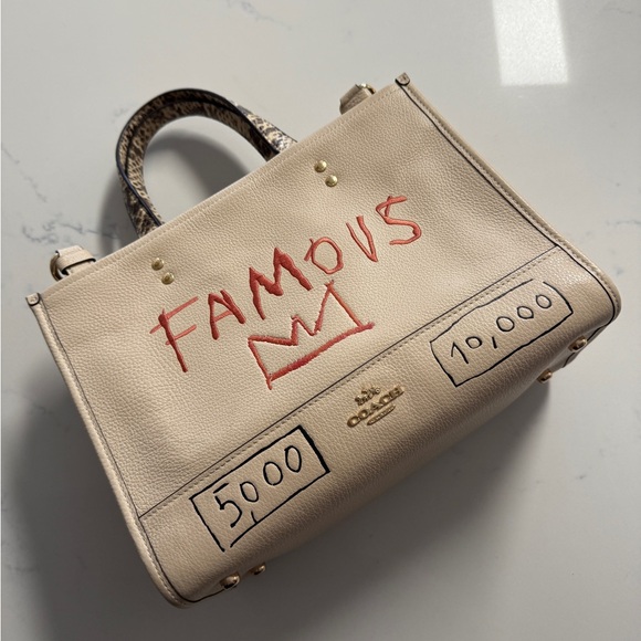Coach Handbags - Coach X Jean Michel Basquiat Dempsey Carryall Tote